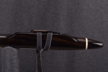 Nigerian Ebony Native American Flute, Minor, Mid A-4, #T4G (6)